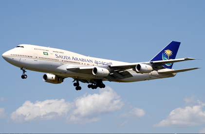 Pesawat Saudi Airlines